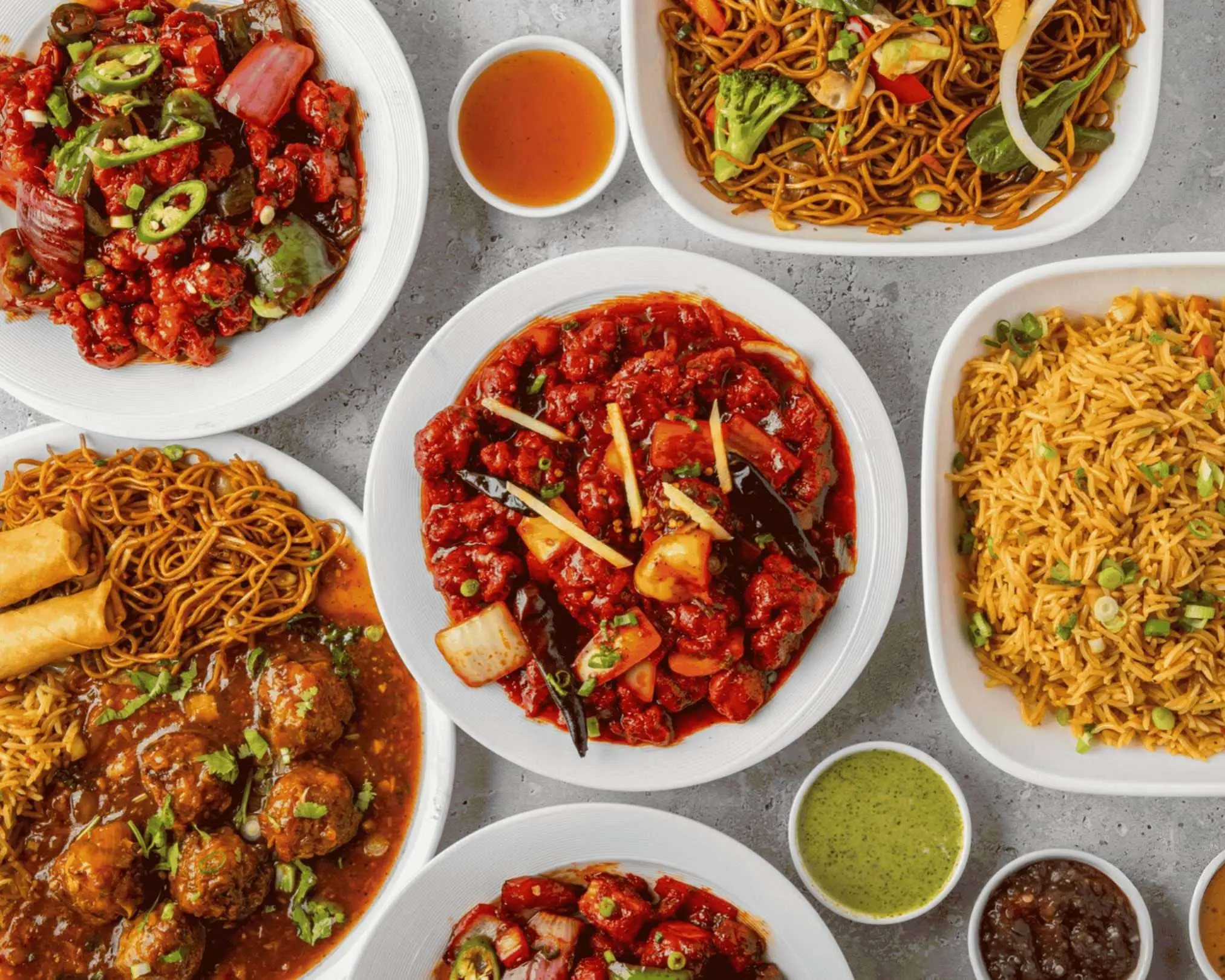 IndoCave Indo-Chinese & Nepalese spread